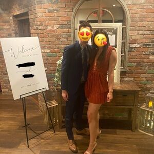 Sabina Musayev Aviana Mini Dress with V-Neckline